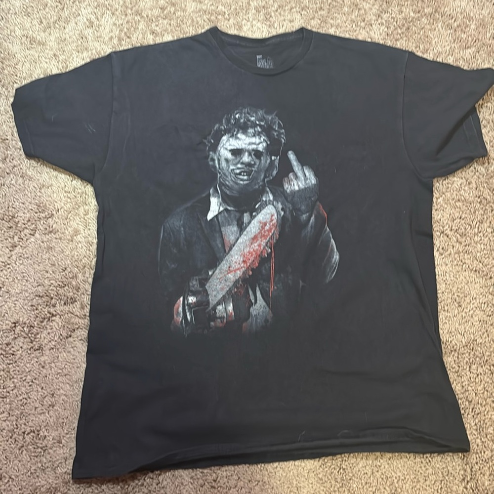 Men’s leather face shirts